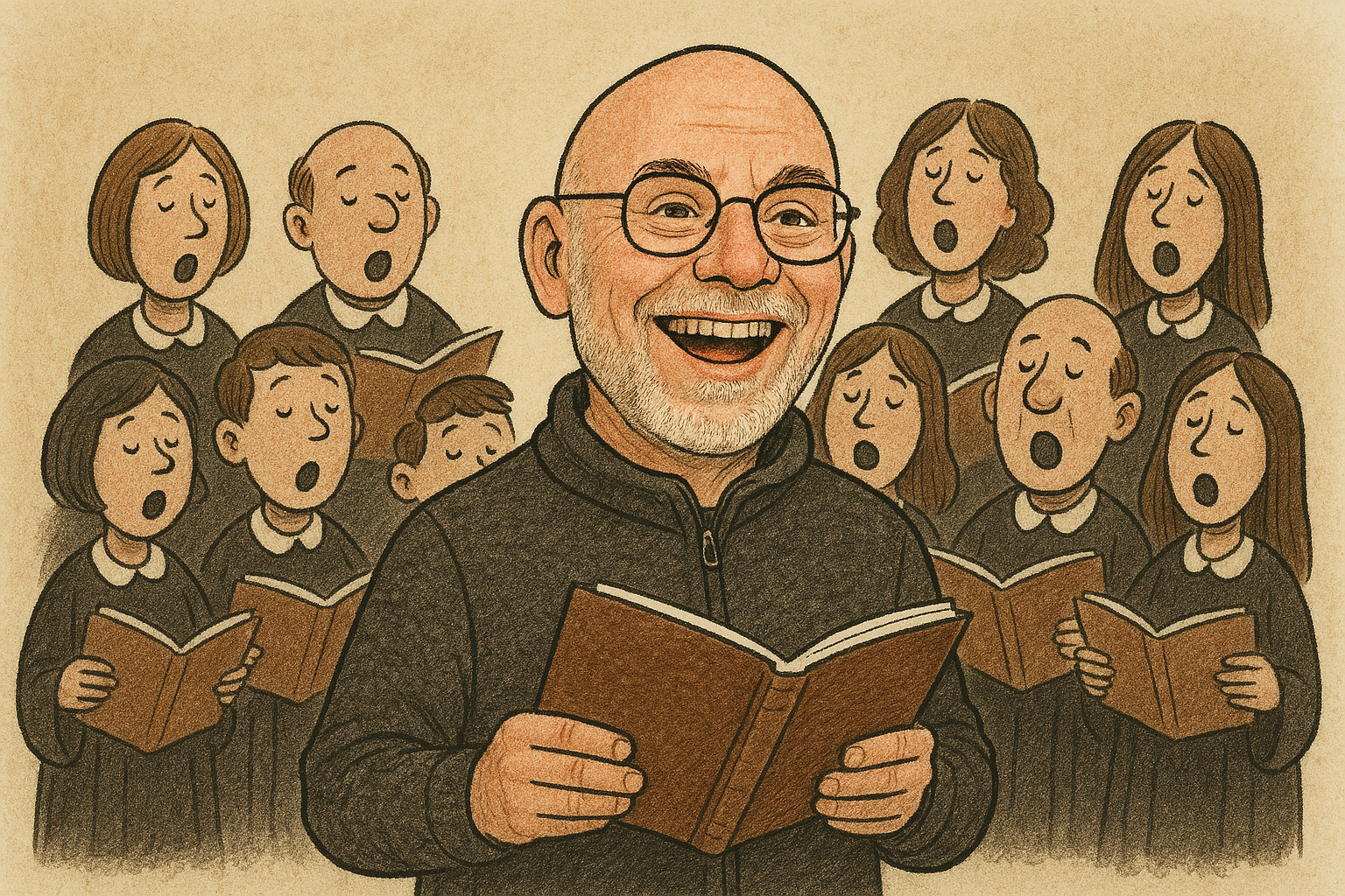 Bob van Dorf entdeckt das Singen